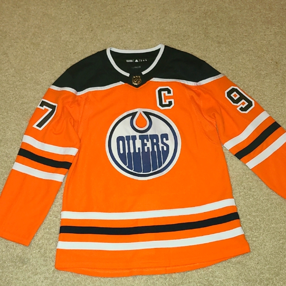 Edmonton Oilers Connor McDavid Adidas NHL Jersey